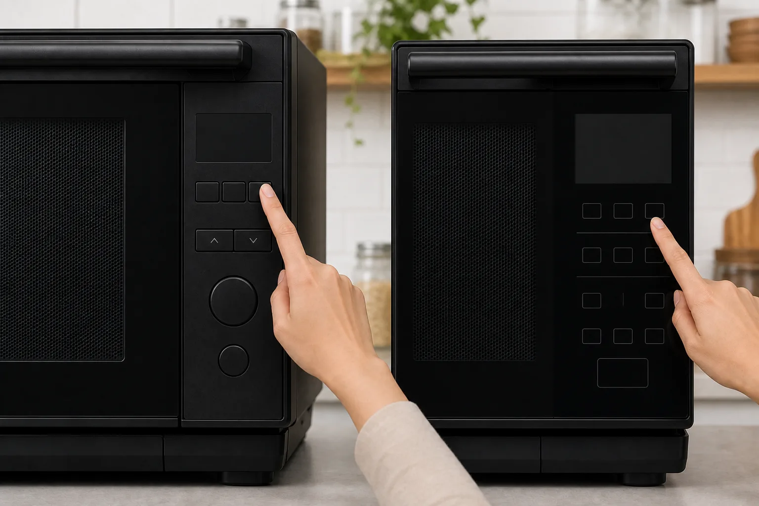 操作画面と自動メニュー：5インチカラータッチ210メニュー vs 液晶87メニューのイメージ画像