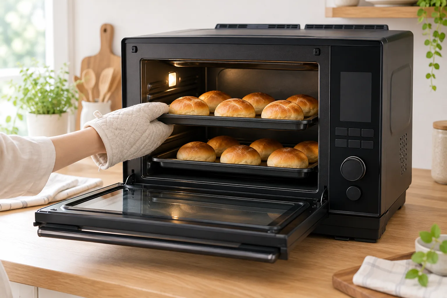 焼く・温める・解凍する力は同じ——共通する機能のイメージ画像